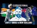 (1/2) DAY 2 - INDIA vs NEW ZEALAND WTC FINAL - World Test Championship Cricket 19 Live