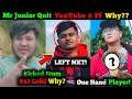 2b Gamer Kicked RG KARKI From Nxt Guild? - What Happened | Mr Junior Quit YouTube & Ff! - Why ?