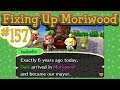Animal Crossing New Leaf :: Fixing Up Moriwood - # 157 - 6 Year Anniversary!