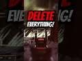 Delete Everything in Destiny 2  #Shorts