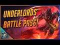 Dota Underlords 1st BATTLE PASS | NEW Dota Underlords Update | 7/12/19