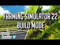 FIRST LOOK AT THE FARMING SIMULATOR 22 BUILD MODE AND AMAZING NEW FENCES