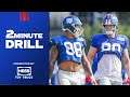 Kyle Rudolph BACK on the Field; Darius Slayton Shines at Practice with Patriots | New York Giants