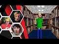 Let's Players Reaction To Finding The New Library Area (Sssst) | Baldi's Basics