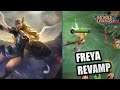 REVAMPED Freya Gameplay!!  | Mobile Legends