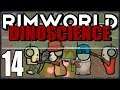 Rimworld: DinoScience #14 - Robot Civil War RIGHT IN MY GARDEN