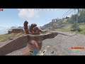 Rust Tutorial...The first day...Collection and survival...Shelter build