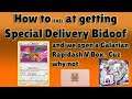 Special Delivery Bidoof... How I didn't get it and we open a Galarian V Box cuz why not.