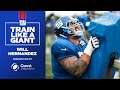 Train Like a Giant: Will Hernandez | New York Giants