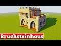 Wie baut man ein Bruchsteinhaus in Minecraft 1.14 | Minecraft 1.14 Bruchsteinhaus Bauen