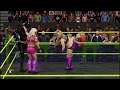 WWE 2K19 alexa & natalya v the titans