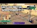 EASY 100 METER WHEELIE ACHIEVEMENT WITH THE TURTLE TRIALS RISING UNICYCLE ACHIEVEMENT!!!