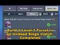 How to Build 1 Level 3 Turret in an Undead Siege match | COD Mobile Zombies Mode | Wisdom Frost