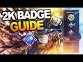 HOW TO GET THE 2K DAMAGE BADGE IN APEX SEASON 11 EASILY FOR BEGINNERS (APEX LEGENDS)