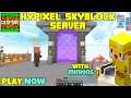 How To Play Hypixel Skyblock In Crafting And Building | Crafting And Building | 100% Working