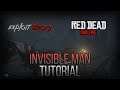 INVISIBLE MAN GLITCH | Red Dead Redemption 2 Online | Tutorial