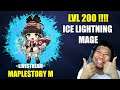 Maplestory m - Finally level 200 Ice Lightning Mage Livestream