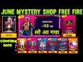 Mystery Shop Free Fire || June Month Mystery Shop || Mystery Shop 13.0 Free Fire || June MysteryShop