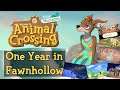 One Year in Fawnhollow - Animal Crossing: New Horizons - Video Diary - Montage