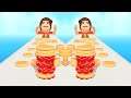 Pancake Run πππ₯ MAX LEVELS All Levels Gameplay Walkthrough Android, iOS BIG UPDATE!!!