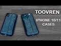 QUALITY FOR CHEAP? | TOOVREN - Iphone 10/11 Cases Unboxing (4k)