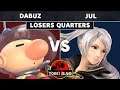 Return To Yoshi's Island - 3D | Jul (Robin, Lucina) Vs Liquid | Dabuz (Olimar) Losers Quarterfinals