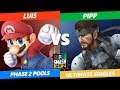SSC 2019 SSBU - Lui$ (Fox, Mario) Vs. Pipp (Snake) Smash Ultimate Tournament Pools