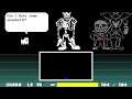[unitale,CYF] Other version Disbelief Papyrus Phase1~3 battle! [undertale fangame]※Cancelled game