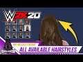 WWE 2K20: Available Hairstyles #WWE2K20 #WWE