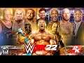 WWE 2K22 Roster - BRAND NEW RUTHLESS AGGRESSION SUPERSTARS FOR THE GAME