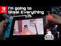 Best Thief Game? Thief Simulator Nintendo Switch Gameplay Handheld