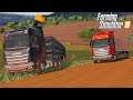 CARREGANDO UM BI-TREM ENORME | Farming Simulator 2019 | COLONOS T6