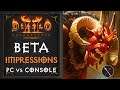 Diablo 2 Resurrected Beta Gameplay Impressions! Is PC Better than Consoles? (PC vs PS5 vs PS4)