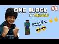 FINALLY.... ONE BLOCK Series In Telugu | ONE BLOCK GAMEPLAY#1 | VeekOctaGone