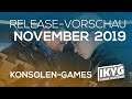 Games-Release-Vorschau - November 2019 - Konsole