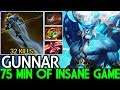 GUNNAR [Phantom Lancer] 75 Min of Insane Game Imba Items Tier 5 Meta 7.23 Dota 2