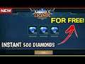 HOW TO GET FREE 1,500 DIAMONDS |INSTANTLY| IN MOBILE LEGENDS 2021