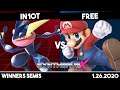 iN10T (Greninja) vs Free (Mario) | Winners Semis | Synthwave X #18
