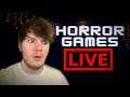 LET'S START 2021 THE RIGHT WAY! HORROR GAMES LIVE