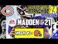 Madden NFL 21 | FACE OF THE FRANCHISE 24 | 2021 | WEEK 15 | @ Browns (1/5/21)