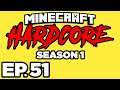 Minecraft: HARDCORE s1 Ep.51 - EXPLORING AN END CITY, FINDING THE ELYTRA!!! (Gameplay / Let's Play)
