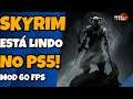 Skyrim a 60 FPS no PS4 e PS5 com MOD FANTÁSTICO! (PS4 no PS5) (4K/60FPS)