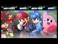 Super Smash Bros Ultimate Amiibo Fights   Banjo Request #170 Banjo vs Mario vs Mega Man vs Kirby