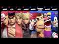 Super Smash Bros Ultimate Amiibo Fights   Terry Request #153 Team Terry vs Team Mario