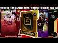 THE BEST TEAM CAPTAIN AND LOYALTY PLAYERS TO PICK IN MADDEN 22! | MADDEN 22 ULTIMATE TEAM