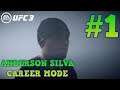 The Spider : Anderson Silva UFC 3 Career Mode Part 1: UFC 3 Career Mode (Xbox One)