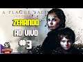 A PLAGUE TALE INNOCENCE ZERANDO AO VIVO #3 SOBREVIVENDO A PESTE NEGRA! (Xbox One)