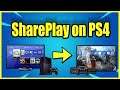 How to Share play on PS4 with a Friend! (Best Method)