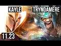 KAYLE vs TRYNDAMERE (TOP) | 8/1/2, 1.5M mastery | EUW Diamond | 11.23