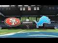 Madden NFL 22 - San Francisco 49ers Vs Detroit Lions Simulation Full Game PS5 Gameplay